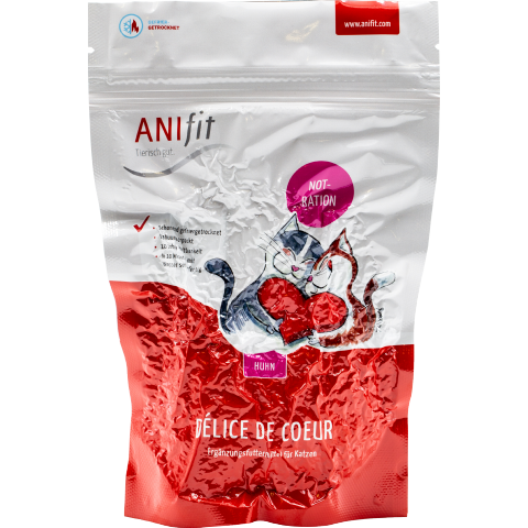 Kat Natvoer Noodrantsoen Délice de Coeur 150g 1 Stuk -1- Anifit