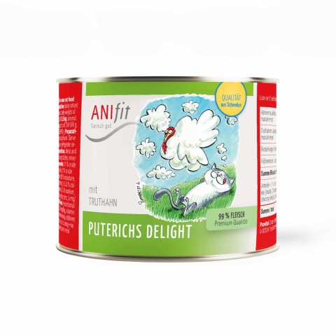 Kat Natvoer Puterichs Delight 200g 6 Stuk -1- Anifit
